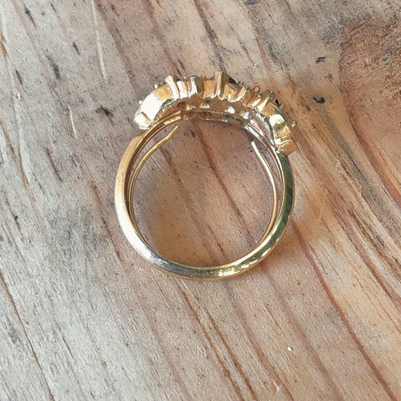 Avon | Vintage faux garnet adjustable ring - Picture 5 of 6